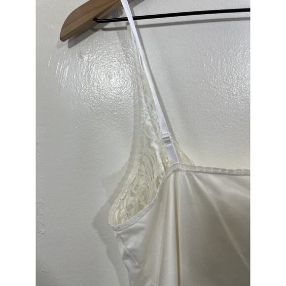 Vtg Y2K Coquette Fairy Cami Slip Babydoll Top S Dainty Romance Ballet Ethereal - Picture 6 of 14